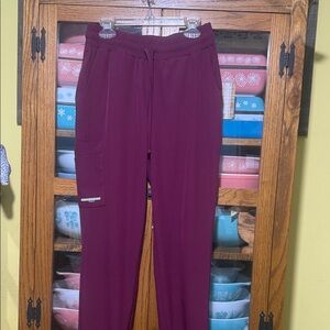 Skechers by barco Women's Maroon plum nursing uniform pants